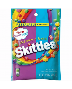 SKITTLES PEG W.BERRY+TROP 7.2 OZ