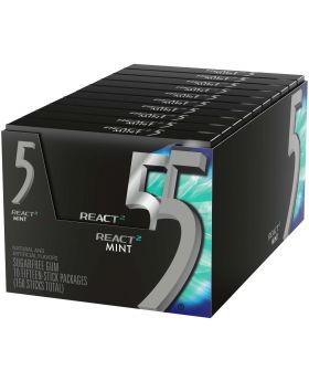 5 GUM REACT MINT 10CT
