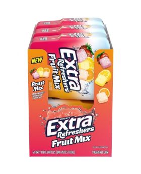EXTRA REFRESHER FRUIT MIX 40PC6C