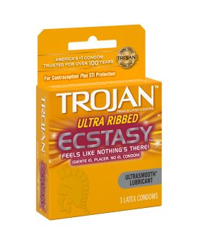 TROJAN ECSTASY ULTRA SMOOTH 6CT