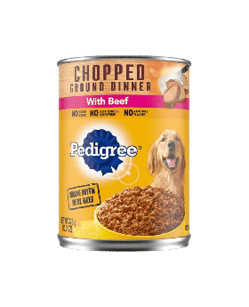 PEDIGREE CHOP BEEF CAN 13.2OZ 12