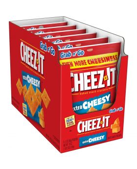 KEL CHEEZ IT EXTRA CHEESY 3OZ 6C