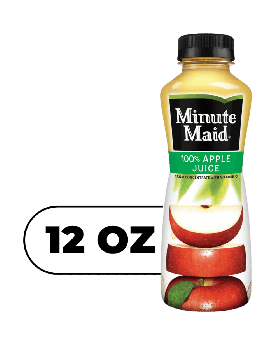 MINUTE MAID APPLE 12OZ 24CT
