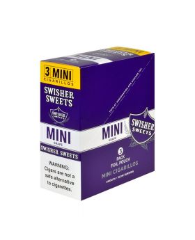 SWISHER MINI 15/3PK GRAPE