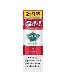 SWISHER 2F1.39 WILD RUSH 30/2PK