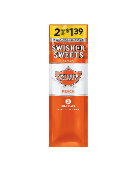 SWISHER 2F1.39 PEACH 30/2PK