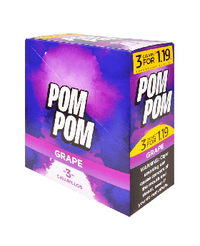POM POM 3/1.19 GRAPE 15CT