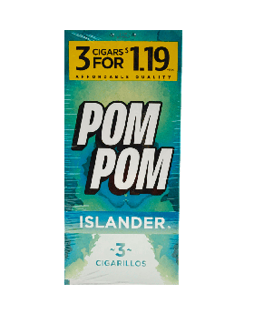 POM POM 3/1.19 ISLANDER CIG 15CT