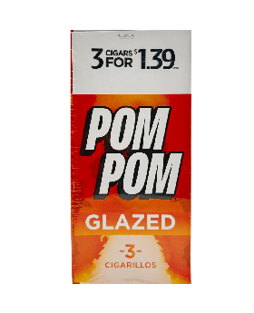 POM POM 3/1.39 GLAZED 15CT