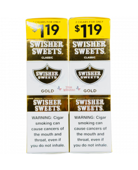 SWISHER 2F1.19 GOLD 30/2PK