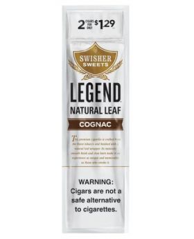 SWISHER 2F1.29 LEG COGNAC 30/2PK