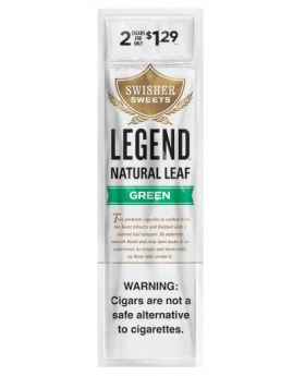 SWISHER 2F1.29 LEG GREEN 30/2PK