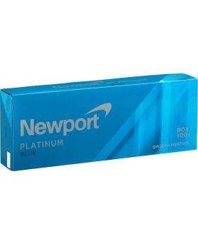 NEWPORT PLATINUM BLUE 100 BOX