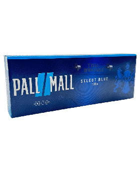 PALL MALL SELECT BLUE 100 BOX