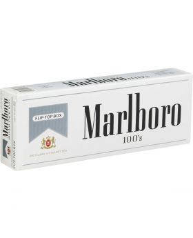 MARLBORO SILVER 100 BOX