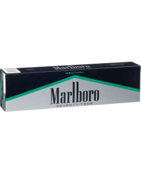 MARLBORO 72 BLACK MENTHOL BOX