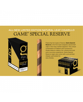 GAME SPECIAL RESERVE 15/1PK