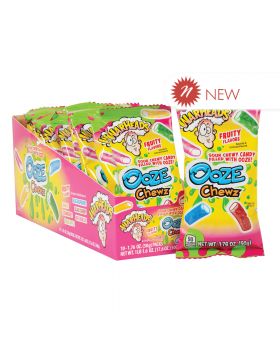 WARHEAD OOZE CHEWZ 1.76OZ 10CT