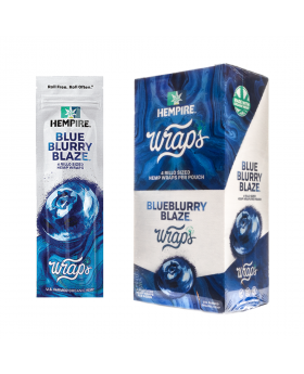 HEMPIRE WRAPS BLUEBLURRY 15/4PK