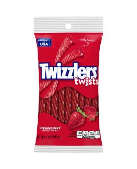 TWIZZLERS PEG STRAW TWIST 7OZ