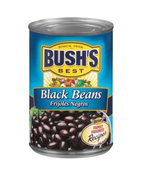 BUSH'S BLACK BEANS 15OZ