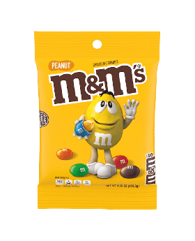 M & M PEG PEANUT 5.3 OZ