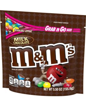 M & M PEG MILK GO PK 5.3OZ