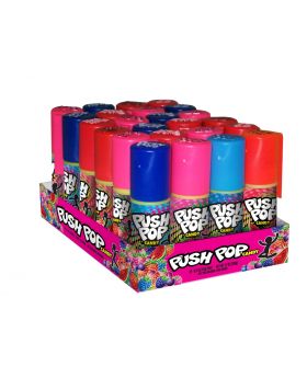 PUSH POP FRUIT CANDY 24CT