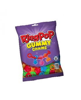 RING POP PEG GUMMIE CHAINS 5OZ