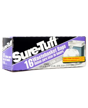 SURE TUFF 8GAL TRASH 16BAG