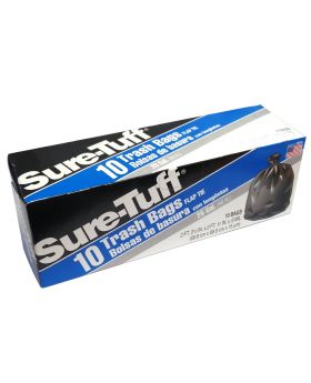 SURE TUFF 26GAL TRASH 10BAG