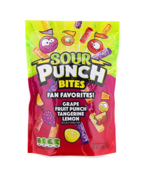 SOUR PUNCH BITES FAN FAV 9OZ