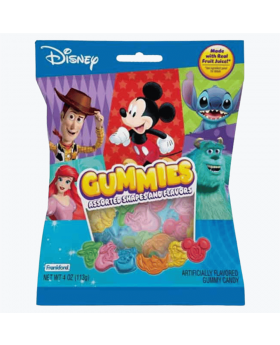 DISNEY PEG GUMMIES 4OZ 1CT