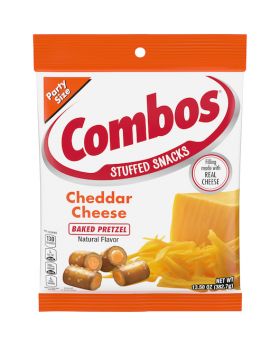 COMBOS PEG CHEDDAR/PRE 13.5OZ 8C