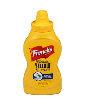 FRENCH'S MUSTARD SQUEEZE 8OZ