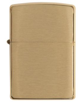 ZIPPO LIGHTER BRASS BRUSHED