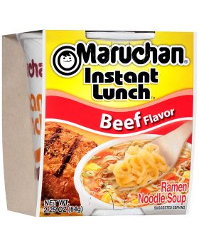 CUP NOODLE SOUP BEEF 12CT