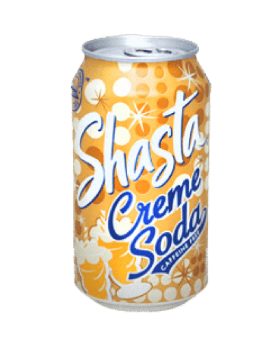 SHASTA CREME SODA 12OZ 24CT