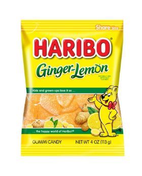 HARIBO PEG GINGER-LEMON 4OZ