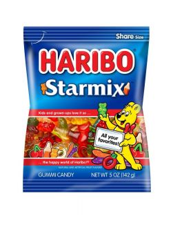 HARIBO PEG STARMIX 5OZ