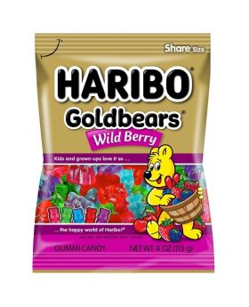 HARIBO PEG GOLD WILD BERRY 5OZ