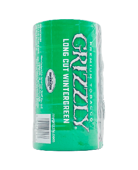 GRIZZLY LONG CUT WINTERGREEN 5CT