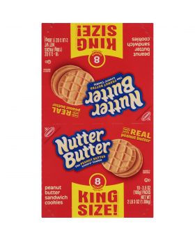 NAB NUTTER BUTTER KING 10CT