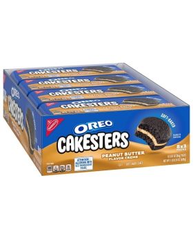 NAB OREO CAKESTER PB 3.03OZ 8CT
