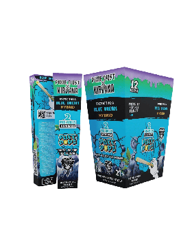 PIXIE ROLLS NIRVANA 2G BLUE 12CT