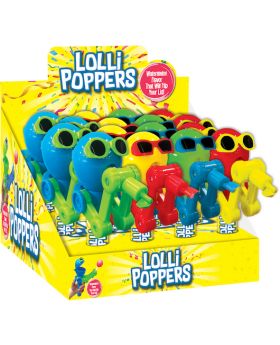 LOLLIPOPPERS WATERMELON 16CT