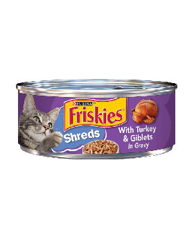 FRISKIES SHREDS TUR/GIB 5.5OZ 24
