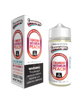 INNEVAPE 100ML STRAW WM PEACH 3M