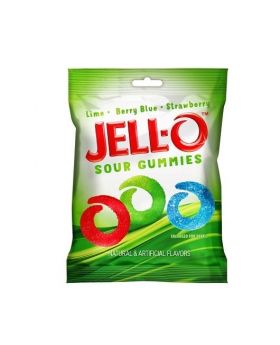 JELL-O PEG SOUR GUMMY 4.5OZ