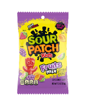 SOUR PATCH PEG FRUITS 7.35OZ